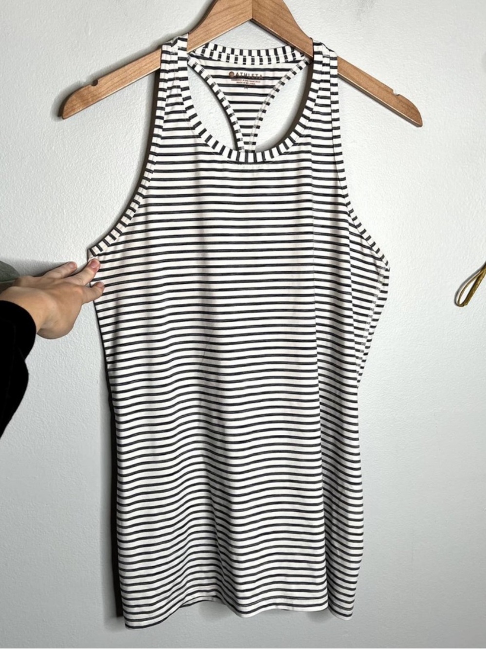 Athleta Racerback Striped Tank
